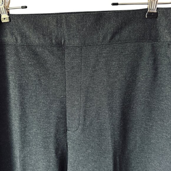 Spanx Sz 1XT Ponte Wide Leg Pant Trouser Gray Pull On Stretch Compression Comfy - Picture 10 of 15